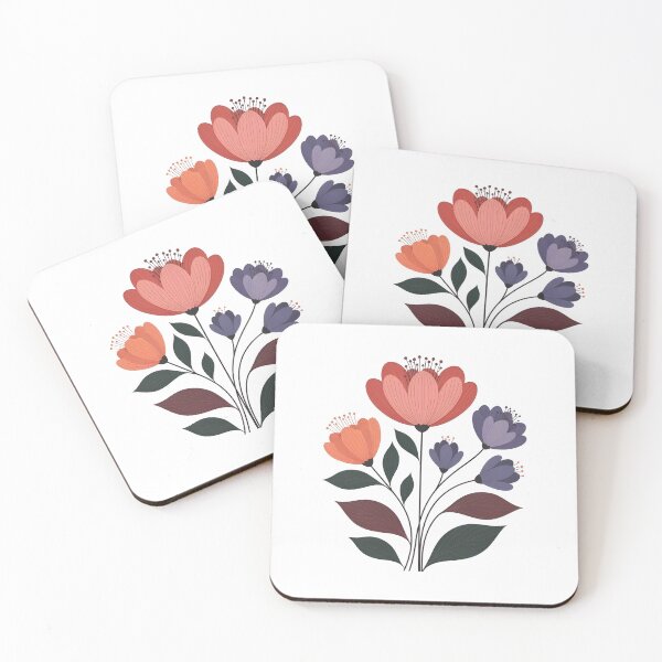 Item preview, Abstract flowers designed and sold by PrintLabStudio.
