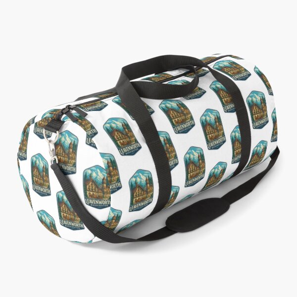 Item preview, Leavenworth Washington Bavarian Village and Cascade Mountains designed and sold by Aryabek.