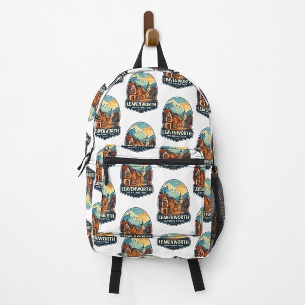 Item preview, Leavenworth Washington Bavarian Village in the Cascade Mountains designed and sold by Aryabek.