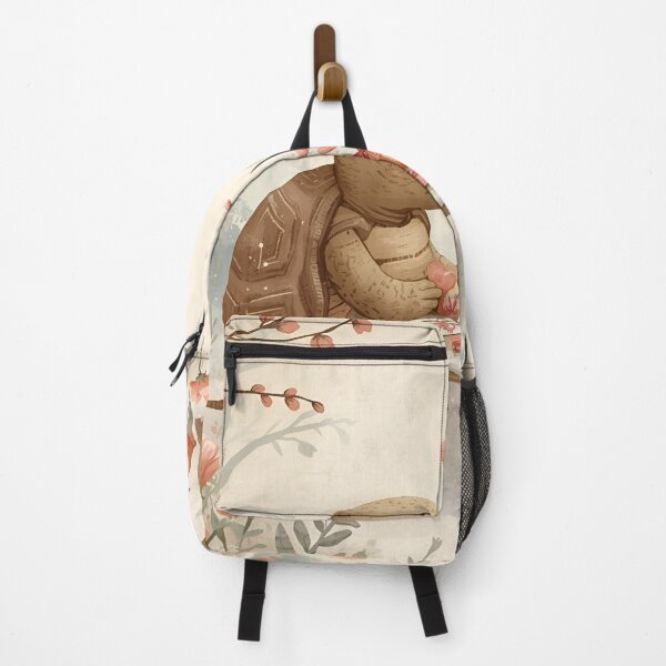 Item preview, Valentine’s Tortoise & Mouse Couple • Whimsical Garden Heart Prep Art designed and sold by WildlifeWhimsy.