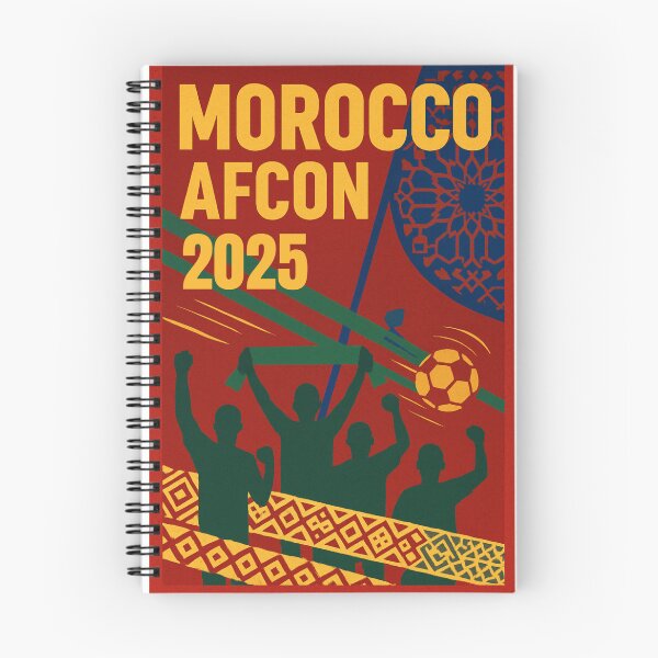Artikelvorschau, Marokko Afrika-Cup 2025 entworfen und verkauft von SPORT NATION ART.