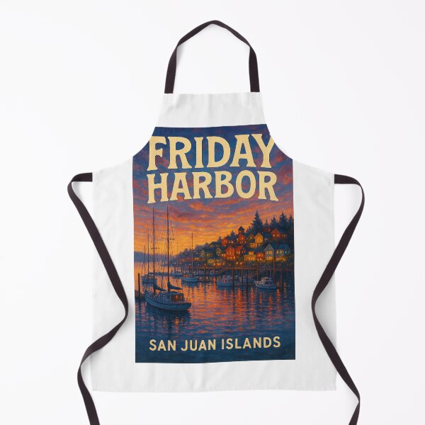 Item preview, Friday Harbor Sunset on San Juan Island Washington designed and sold by Aryabek.
