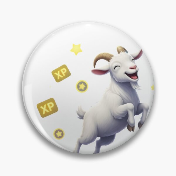 Item preview, Level Up Goat Gamer designed and sold by LoganDzign.