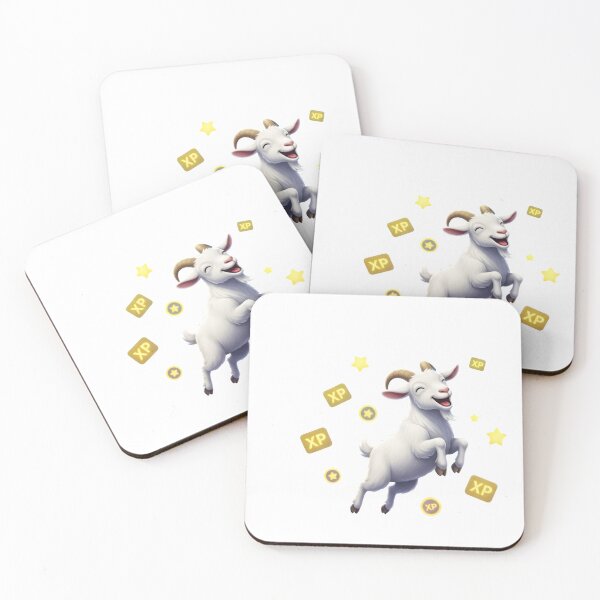 Item preview, Level Up Goat Gamer designed and sold by LoganDzign.