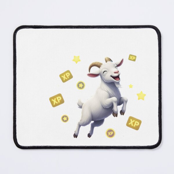 Item preview, Level Up Goat Gamer designed and sold by LoganDzign.