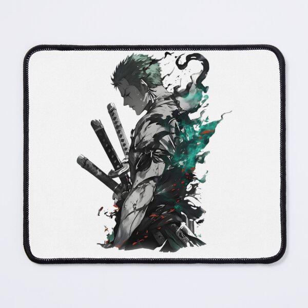 Artikelvorschau, Roronoa Zoro – Samurai mit dunkler Aura | Anime-Schwertkämpfer-Artwork entworfen und verkauft von Dyan4.