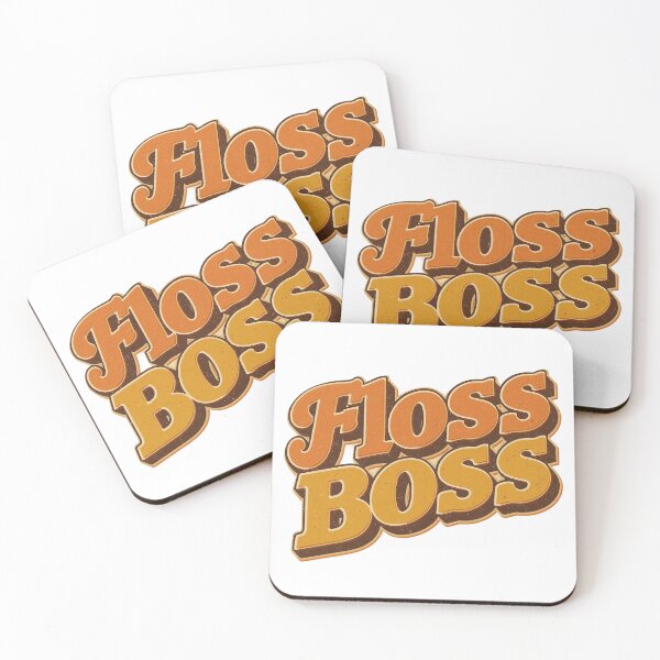 Item preview, Floss Boss Retro 70s Dental Hygienist Design | Vintage Dentist Gift designed and sold by Skillform Studio.