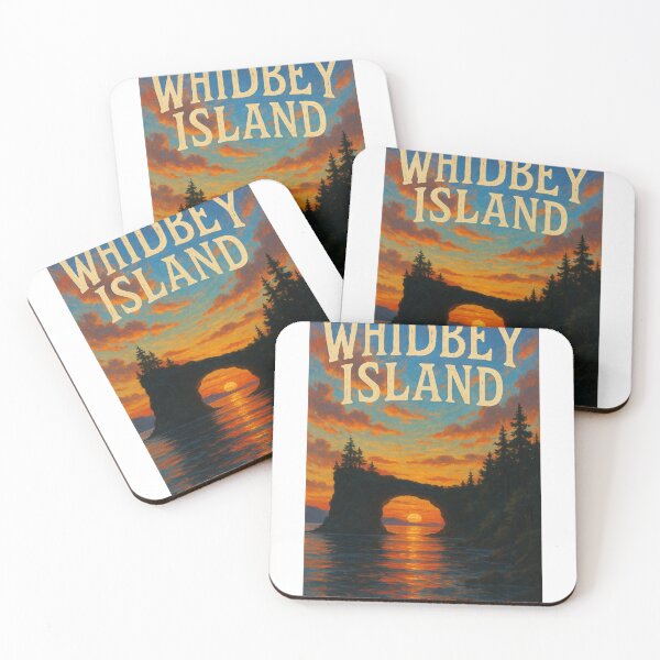 Item preview, Whidbey Island Washington Natural Arch at Sunset designed and sold by Aryabek.