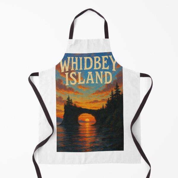 Item preview, Whidbey Island Washington Natural Arch at Sunset designed and sold by Aryabek.