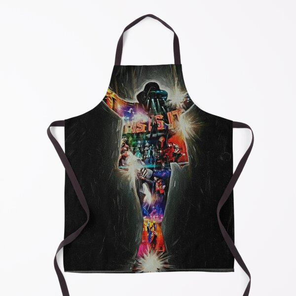 Item preview, Iconic Star Silhouette Colorful Mosaic Art | Outstretched Arms Music Film Painting | Dark Background Pop Legend designed and sold by Art's Diner.