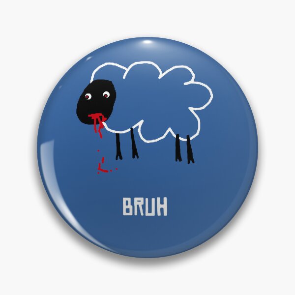 Item preview, Sheep "Bruh" designed and sold by recuni.