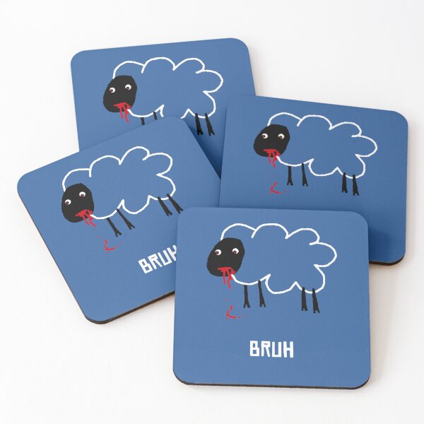 Item preview, Sheep "Bruh" designed and sold by recuni.