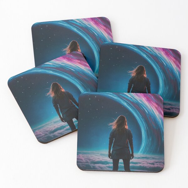 Item preview, Cosmic Wonder by the Sea | Surreal Cosmic Ocean Scene designed and sold by Nicole-Cherie.