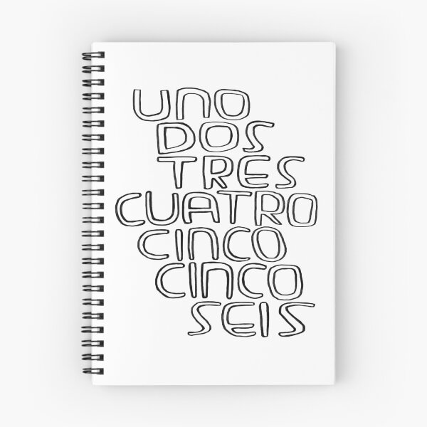Item preview, uno dos tres cuatro cinco cinco seis designed and sold by badlydrawnbabe.