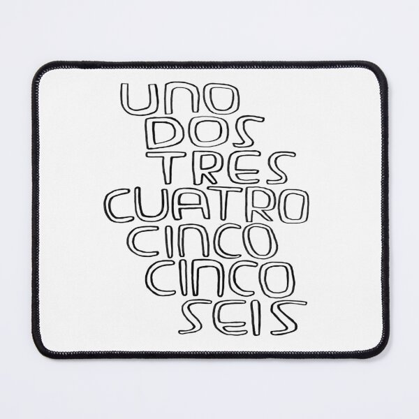 Item preview, uno dos tres cuatro cinco cinco seis designed and sold by badlydrawnbabe.