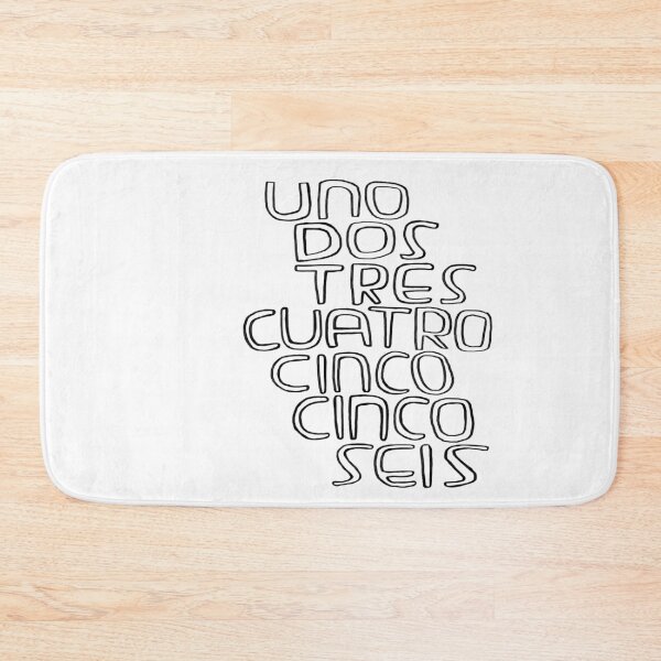 Item preview, uno dos tres cuatro cinco cinco seis designed and sold by badlydrawnbabe.