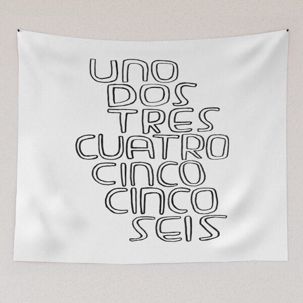 Item preview, uno dos tres cuatro cinco cinco seis designed and sold by badlydrawnbabe.