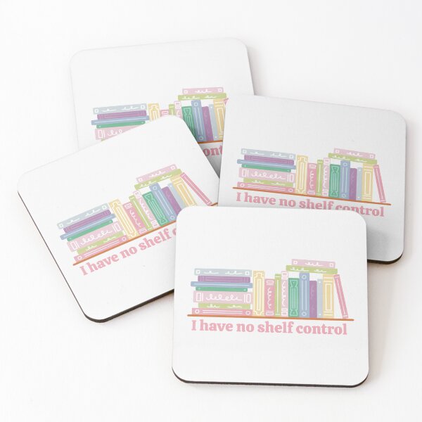 Item preview, I have no shelf control cute pastel bookshelf designed and sold by winterpumpkin.