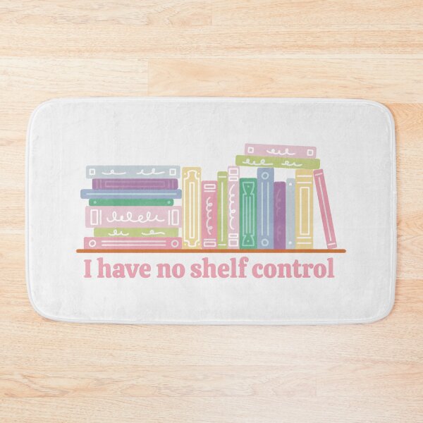 Item preview, I have no shelf control cute pastel bookshelf designed and sold by winterpumpkin.