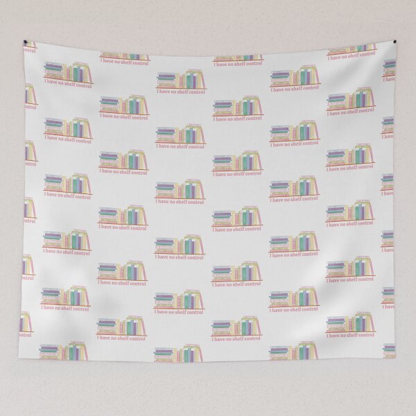 Item preview, I have no shelf control cute pastel bookshelf designed and sold by winterpumpkin.