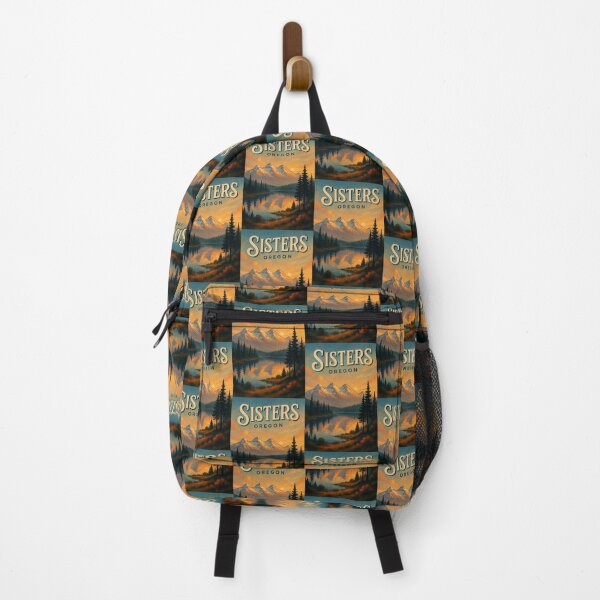Item preview, Sisters Oregon Sunset with the Three Sisters Mountains and Forest Lake designed and sold by Aryabek.