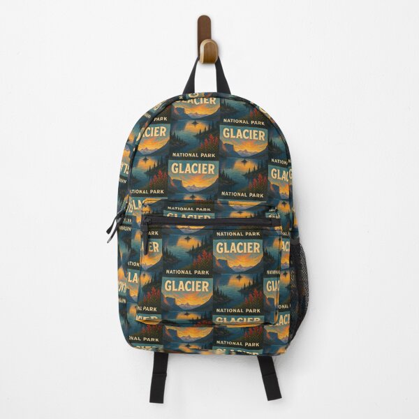 Item preview, Glacier National Park Montana Sunset over St Mary Lake and Mountains designed and sold by Aryabek.