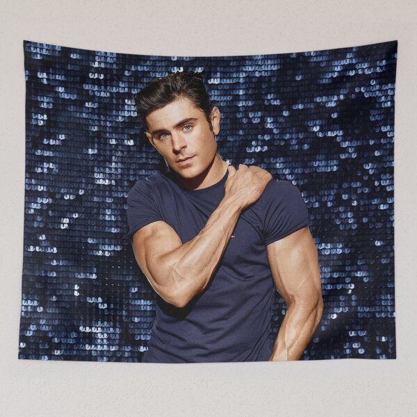 Item preview, Zac Efron - Blue Vibes designed and sold by PYXOO.
