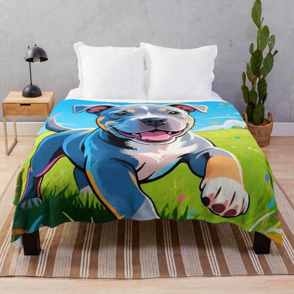 Item preview, A dog playing in a field designed and sold by Nomad-Maynard.