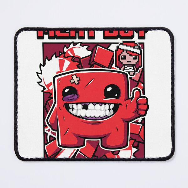 Item preview, Super Meat Boy designed and sold by nerdygamespot.
