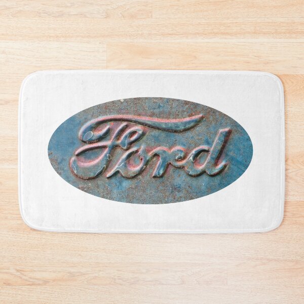 Item preview, Rusted old Ford symbol off old Ford Truck: Rusted Ford Emblem designed and sold by PIXEL POP DESIGNS - Beyond the Norm!.