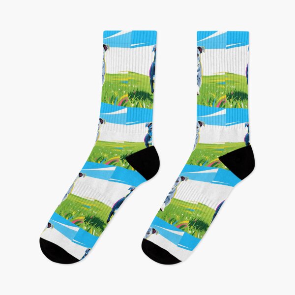 Item preview, A dog playing in a field  designed and sold by Nomad-Maynard.