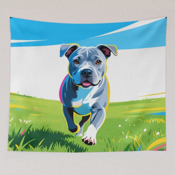Item preview, A dog playing in a field  designed and sold by Nomad-Maynard.