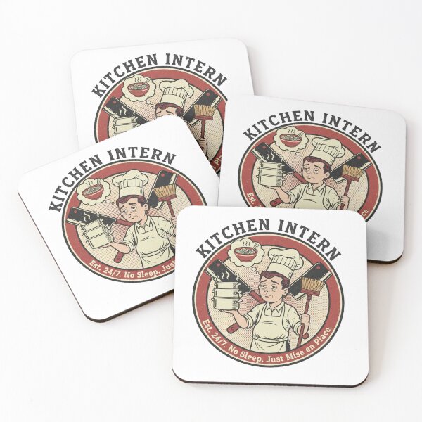 Item preview, Kitchen Intern 24/7 Mise en Place Chef T-Shirt designed and sold by plastikelectrik.