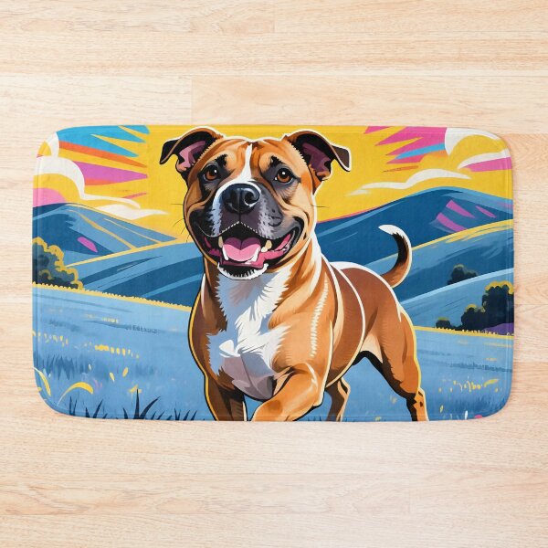 Item preview, A dog playing in a field  designed and sold by Nomad-Maynard.