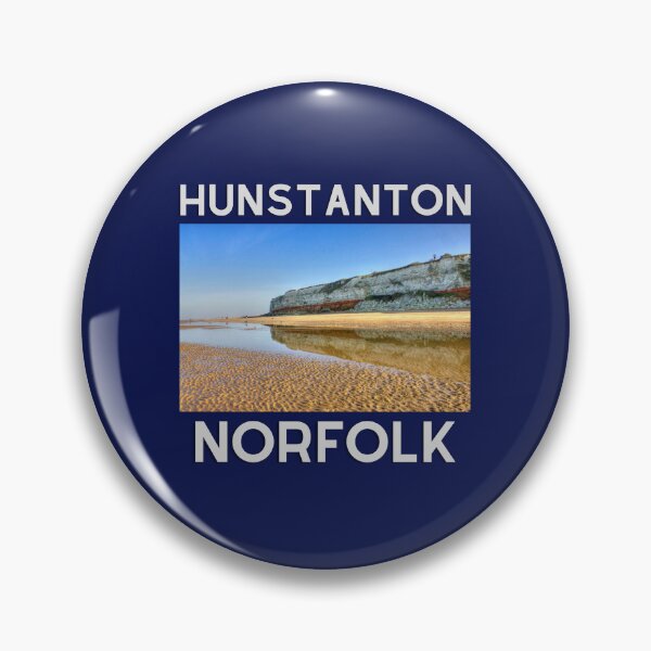Item preview, Hunstanton Cliffs Summer Tidal Reflections | Norfolk Coast designed and sold by MyriadNorfolk.