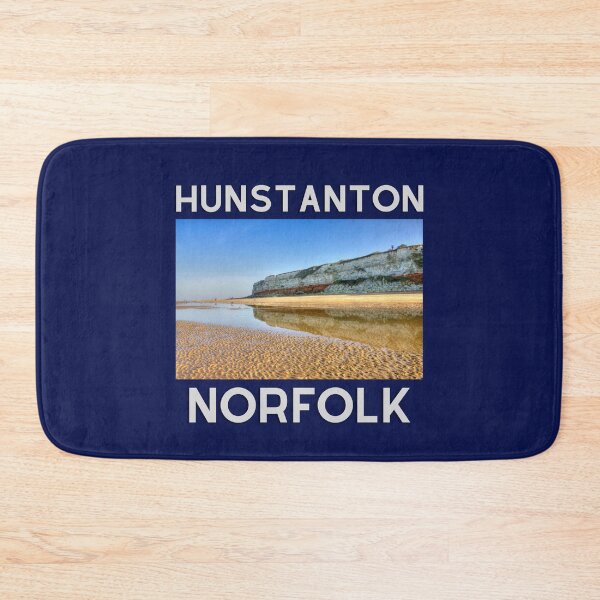 Item preview, Hunstanton Cliffs Summer Tidal Reflections | Norfolk Coast designed and sold by MyriadNorfolk.