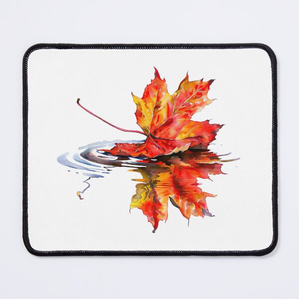 Item preview, Autumn Maple Leaf Reflection designed and sold by Liededrom..