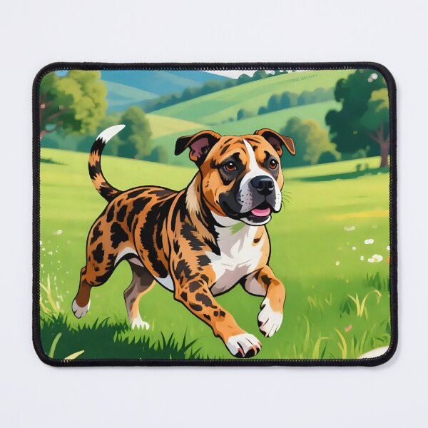 Item preview, A dog playing in a field designed and sold by Nomad-Maynard.