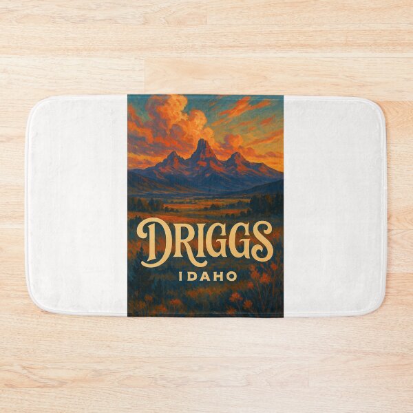 Item preview, Driggs Idaho Sunset with Grand Teton Peaks and Cloudscape designed and sold by Places On Earth.