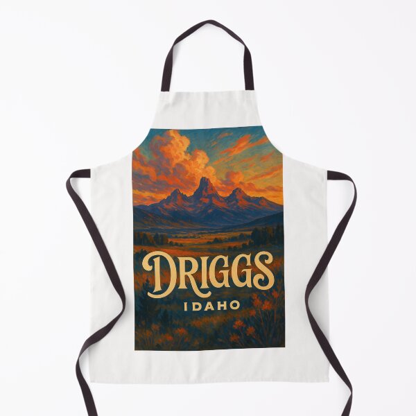 Item preview, Driggs Idaho Sunset with Grand Teton Peaks and Cloudscape designed and sold by Places On Earth.