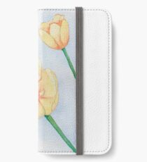 Tulips yellow iPhone Wallet/Case/Skin