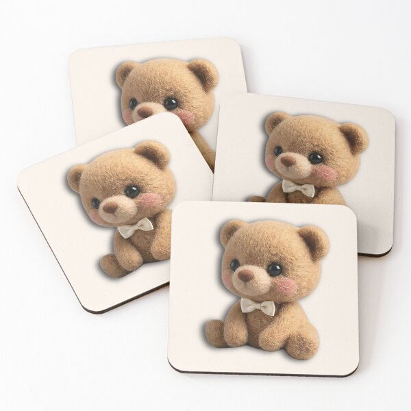 Item preview, Kumatan the Cozy Teddy Bear Cub | Needle Felt Plushcore designed and sold by Velvet Studio | Sailguga.