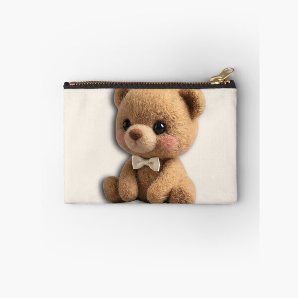 Item preview, Kumatan the Cozy Teddy Bear Cub | Needle Felt Plushcore designed and sold by Velvet Studio | Sailguga.