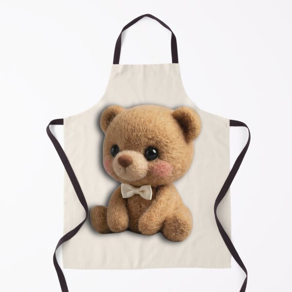 Item preview, Kumatan the Cozy Teddy Bear Cub | Needle Felt Plushcore designed and sold by Velvet Studio | Sailguga.