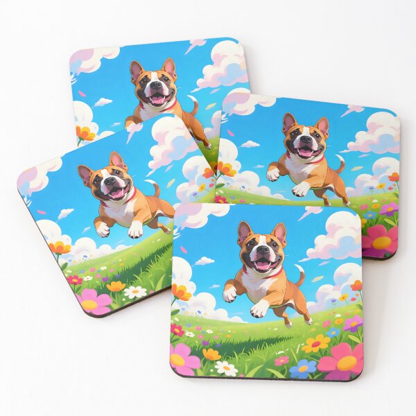 Item preview, A dog playing in a field  designed and sold by Nomad-Maynard.