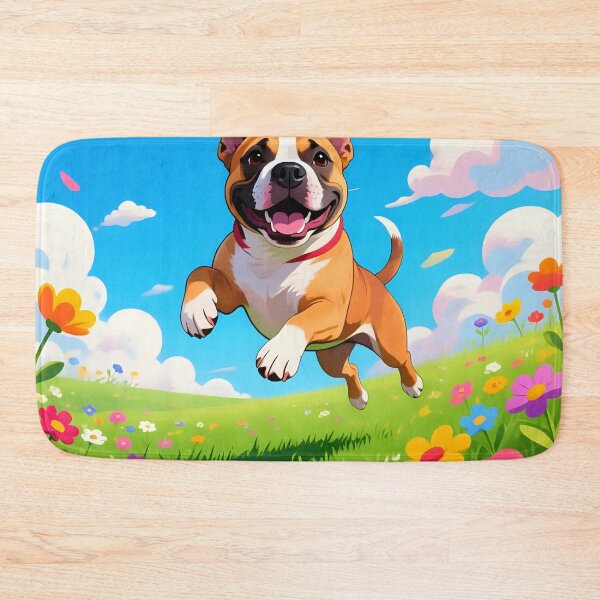 Item preview, A dog playing in a field  designed and sold by Nomad-Maynard.