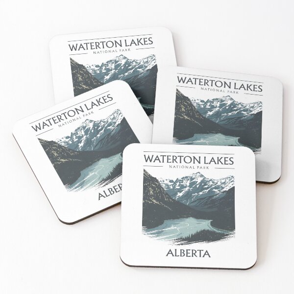 Item preview, Waterton Lakes National Park - Canada  designed and sold by GoodOldVintage.