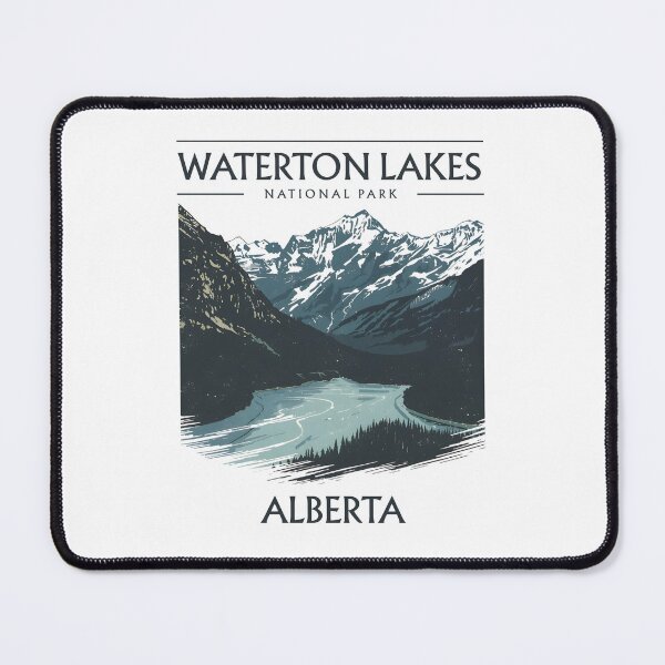 Item preview, Waterton Lakes National Park - Canada designed and sold by GoodOldVintage.