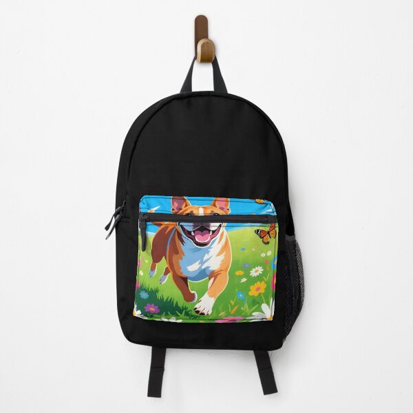 Item preview, A dog playing in a field designed and sold by Nomad-Maynard.