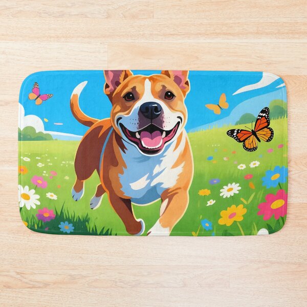 Item preview, A dog playing in a field  designed and sold by Nomad-Maynard.